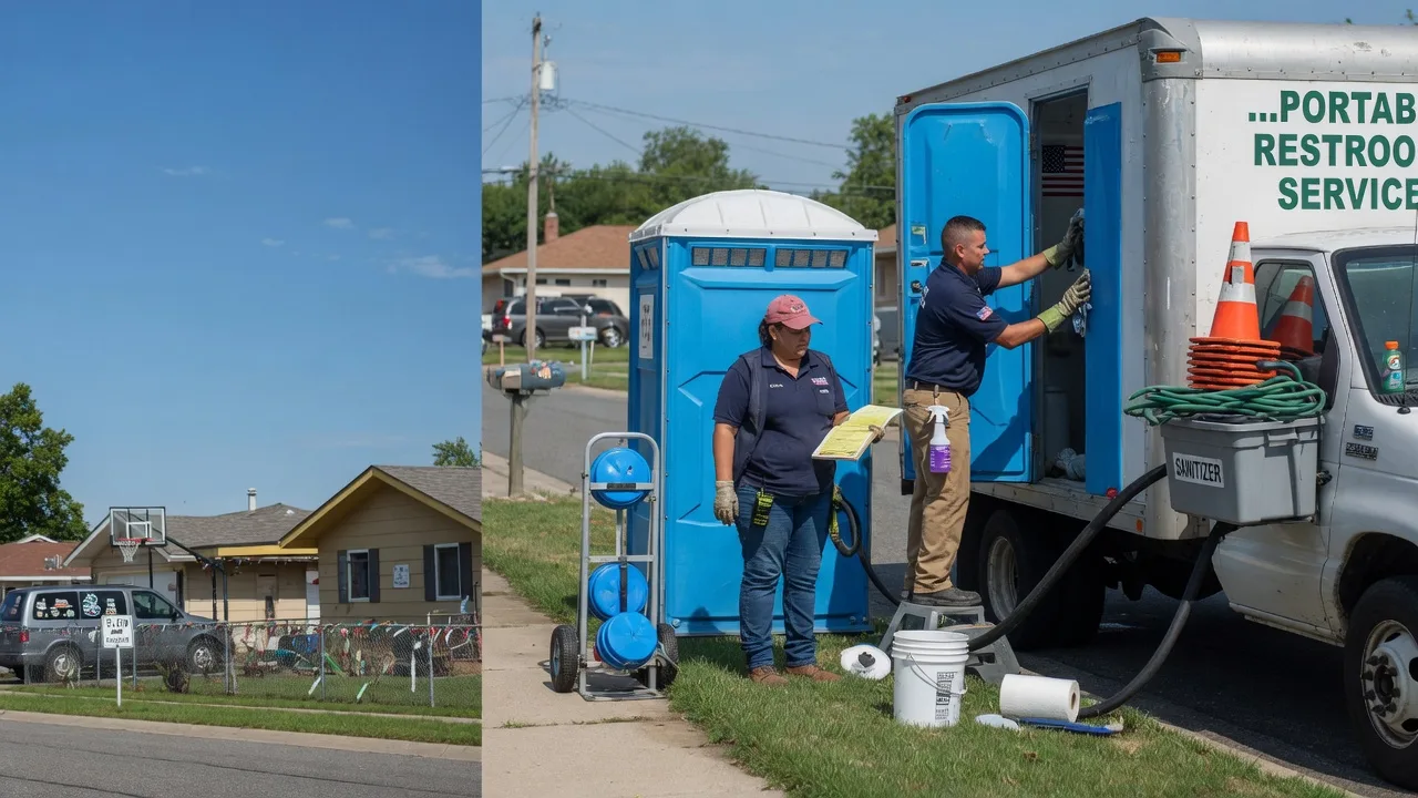Porta Potty Rental in Elberfeld, IN near me